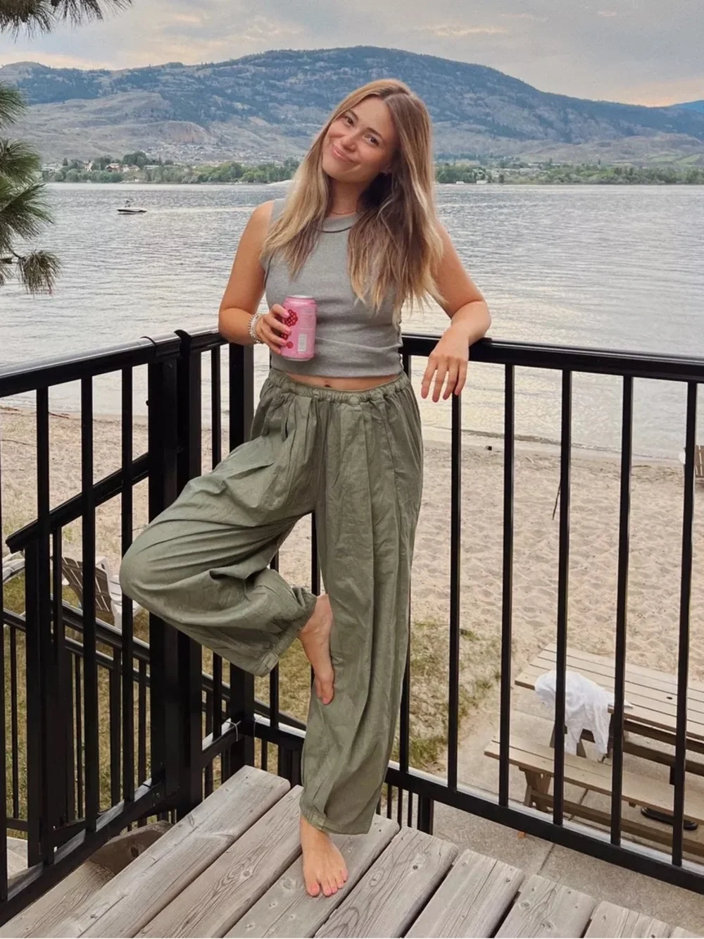 Free People To the Sky Parachute Pants XS - Picture 3 of 11